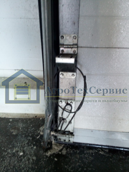 ремонт секционных ворот в Новомосковске